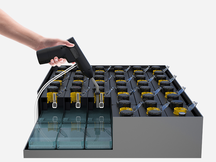 電動(dòng)叉車蓄電池補(bǔ)水的操作誤區(qū)，你了解嗎？